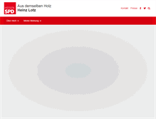 Tablet Screenshot of heinz-lotz.de